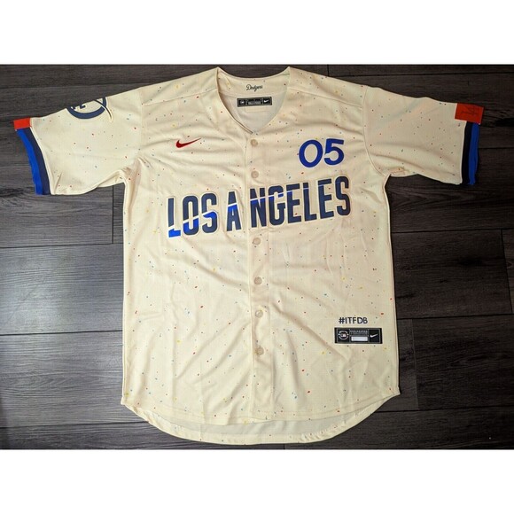 MLB Other - Freddie Freeman #05 Los Angeles Dodgers World Series City Connect Jersey Medium